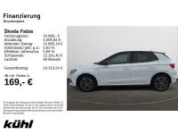Gebraucht Skoda Fabia Monte Carlo 150 PS (110 kW) 2023 Moonweiss metallic Kleinwagen