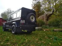 Gebraucht Land Rover Defender 122 PS (89 kW) 2010 Schwarz SUV