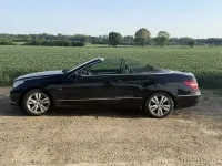 Gebraucht Mercedes E200 184 PS (135 kW) 2010 Schwarz Cabrio