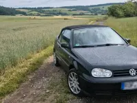 Gebraucht VW Golf 101 PS (74 kW) 1999 Schwarz Cabrio