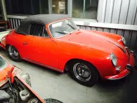 Occasion Porsche 356 90 ch (66 kW) 1963 Rouge Cabriolet