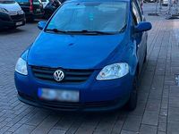 Gebraucht VW Fox 75 PS (55 kW) 2006 Blau Kleinwagen