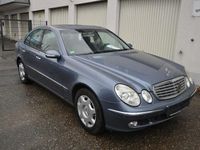 Gebraucht Mercedes E200 Elegance 163 PS (119 kW) 2003 Teallitblau Limousine