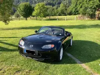 Gebraucht Mazda MX5 Emotion 126 PS (92 kW) 2007 Schwarz Cabrio