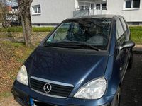 Gebraucht Mercedes A160 102 PS (75 kW) 2002 Blau Kleinwagen