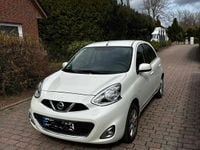 Gebraucht Nissan Micra Acenta 80 PS (58 kW) 2017 Weiß Kleinwagen
