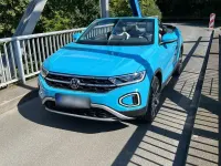 Gebraucht VW T-Roc Cabriolet 150 PS (110 kW) 2022 Blau Cabrio