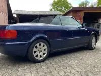 Used Audi Cabriolet Design 150 HP (110 kW) 1998 Blue Cabriolet