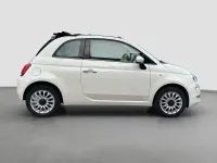 Gebraucht Fiat 500 Lounge 69 PS (50 kW) 2018 Weiß Cabrio