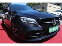Gebraucht Mercedes C220 AMG line 194 PS (142 kW) 2021 Schwarz/baltic black (metallic) Kombi