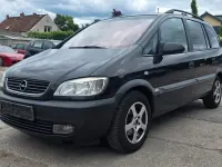 Gebraucht Opel Zafira Elegance 147 PS (108 kW) 2001 Schwarz Van / Kleinbus