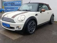 Gebraucht Mini Cooper Cabriolet 122 PS (89 kW) 2010 Weiß (pepper (old english) white) Cabrio