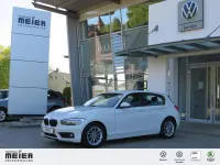Gebraucht BMW 118 Advantage 136 PS (100 kW) 2018 Weiß Kleinwagen