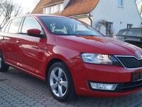 Gebraucht Skoda Rapid 2013 Rot Kleinwagen