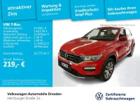 Gebraucht VW T-Roc Style 116 PS (85 kW) 2021 Rot SUV