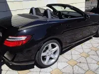 Gebraucht Mercedes SLK200 AMG line 184 PS (135 kW) 2015 Schwarz Cabrio