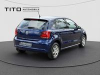 Gebraucht VW Polo Match 90 PS (66 kW) 2013 Blau Kleinwagen