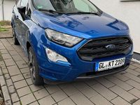 Gebraucht Ford Ecosport ST-Line 125 PS (91 kW) 2018 Blau SUV