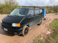 Usado VW T4 78 HP (57 kW) 1996 Preto Van
