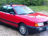 Gebraucht Audi 80 90 PS (66 kW) 1991 Rot Limousine