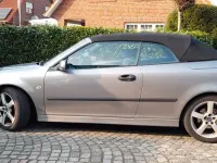 Gebraucht Saab 9-3 Cabriolet Linear 175 PS (128 kW) 2003 Silber Cabrio