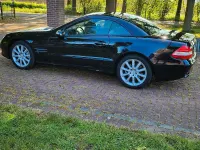 Gebraucht Mercedes SL500 388 PS (285 kW) 2007 Schwarz Cabrio