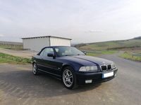 Gebraucht BMW 320 Cabriolet Sport Line 150 PS (110 kW) 1998 Blau Cabrio