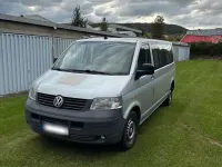Używany VW Transporter 130 KM (95 kW) 2004 Srebrny Van
