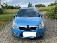 Gebraucht Opel Agila 65 PS (47 kW) 2008 Blau Kleinwagen