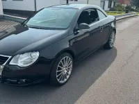 Brugt VW Eos 150 HK (110 kW) 2008 Sort Cabriolet