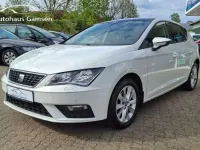 Używany Seat Leon Style 116 KM (85 kW) 2020 Biały Sedan/Limuzyna