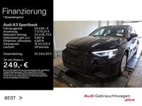 Gebraucht Audi A3 S-Line 150 PS (110 kW) 2023 Mythosschwarz metallic (metallic) Limousine