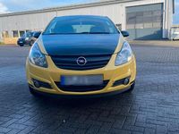 Gebraucht Opel Corsa 90 PS (66 kW) 2010 Gelb Kleinwagen