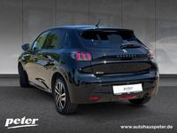 Gebraucht Peugeot 208 101 PS (74 kW) 2023 Met. perla nera schwarz Kleinwagen