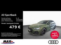 Neu Audi A3 S-Line 150 PS (110 kW) 2025 Distriktgrün metallic Limousine