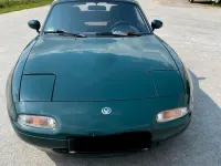 Gebraucht Mazda MX5 90 PS (66 kW) 1995 Grün Cabrio
