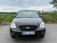 Gebraucht Kia Carens 140 PS (102 kW) 2009 Schwarz Van / Kleinbus
