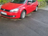Gebraucht VW Golf VII Move 105 PS (77 kW) 2012 Rot Kleinwagen