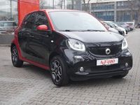 Gebraucht Smart ForFour Passion 71 PS (52 kW) 2018 Schwarz / rot uni Kleinwagen
