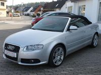 Gebraucht Audi A4 Cabriolet 140 PS (102 kW) 2009 Silbermetallic (metallic) Cabrio