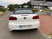 Gebraucht VW Golf Cabriolet Cup 122 PS (89 kW) 2015 Weiß Cabrio