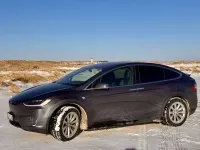 Usado Tesla Model X 386 kW (525 CV) 2019 Gris SUV