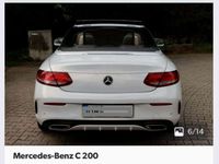 gebraucht Mercedes C200 Cabrio 9G-TRONIC AMG Line