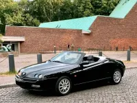Gebraucht Alfa Romeo Spider 150 PS (110 kW) 1998 Schwarz Cabrio