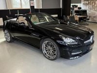 Gebraucht Mercedes SLK250 AMG line 204 PS (150 kW) 2011 Schwarz Cabrio