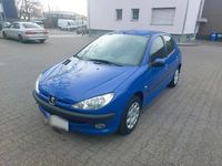 Gebraucht Peugeot 206 60 PS (44 kW) 2004 Blau Kleinwagen
