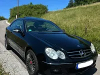 Gebraucht Mercedes CLK280 Avantgarde 231 PS (169 kW) 2007 Schwarz Coupé