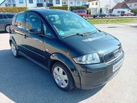 Gebraucht Audi A2 75 PS (55 kW) 2003 Ebonyschwarz perleffekt Kleinwagen