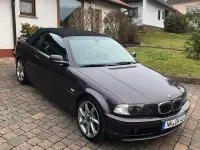 Gebraucht BMW 320 Cabriolet 170 PS (125 kW) 2002 Violet Cabrio