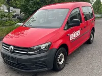 Gebraucht VW Caddy 75 PS (55 kW) 2015 Rot Van / Kleinbus